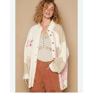 Pol Long Sleeve Thermal Jacket Shirt Shacket